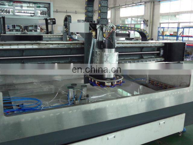 CNC glass shape edging grinding polishing machine