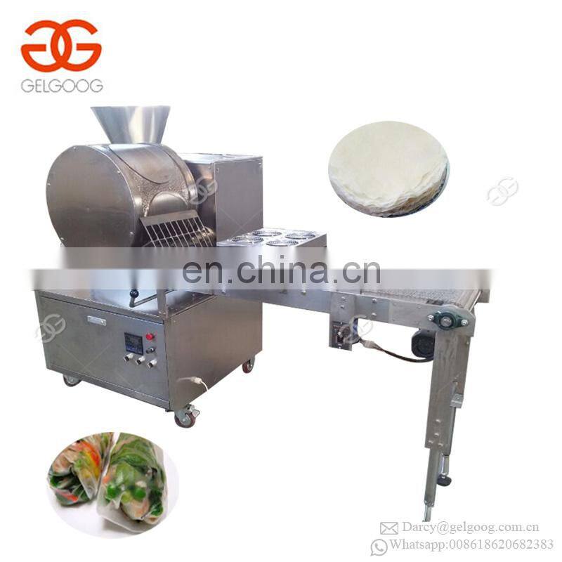 Gelgoog Brand Hot Sale Injera Pastry Sheet Making Spring Roll Wrapper Machine With Manufacture Price