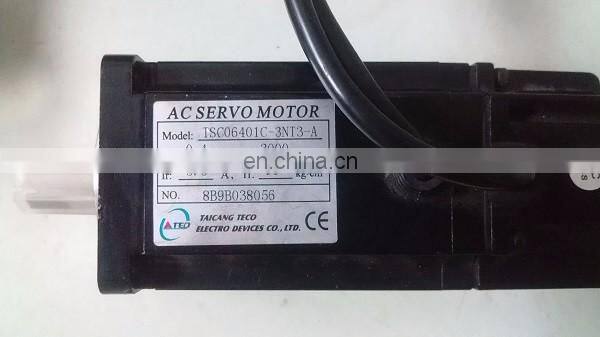 TECO servo motor with drive JSMA-SC04ABK01+JSDEP-15A