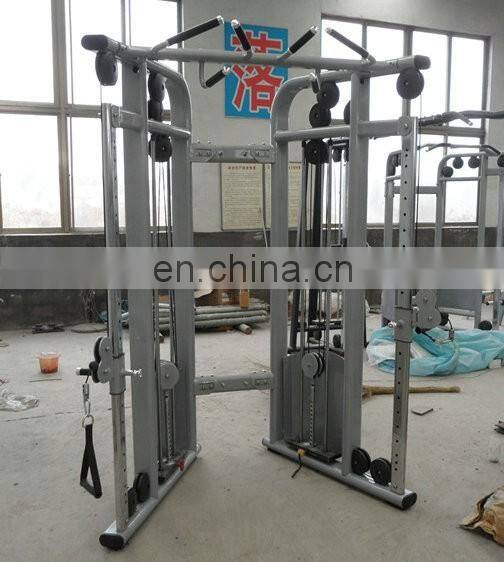Fitness gym equipment Dual Adjustable Pulley Console LF26