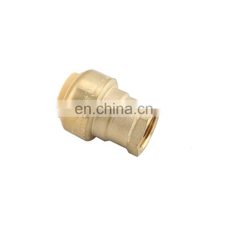 Lead Free Brass Pipe Fittings with ISO Certification