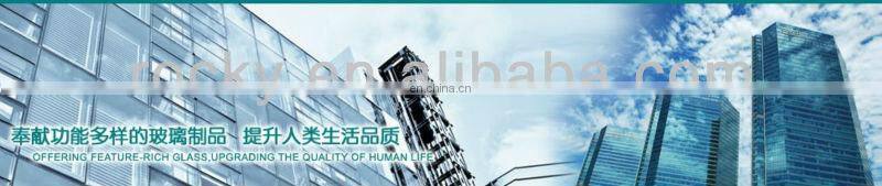 qingdao 4mm super white acid etched back painted glass