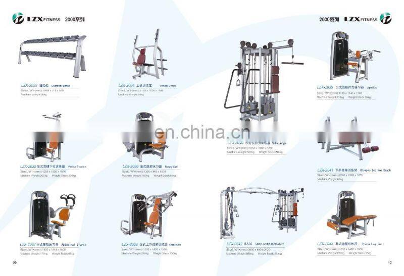 LZX-2017 gym machines/china top ten bodybuilding fitness equipment