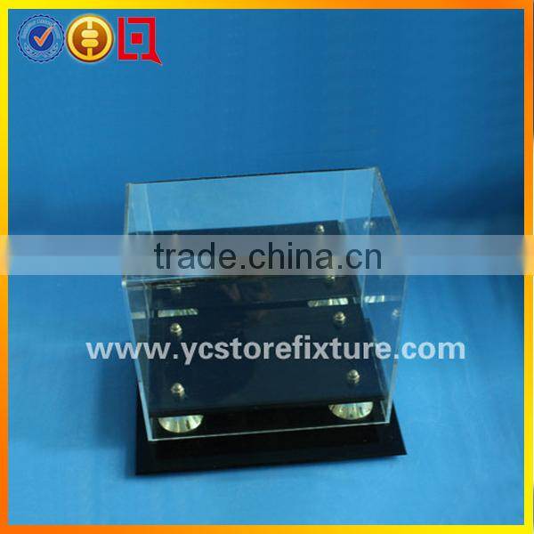 clear acrylic cute baby doll display case