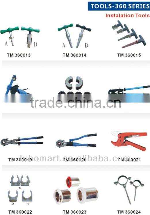 Bending tools for pex pipe
