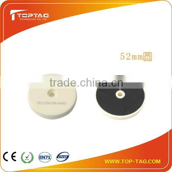 printable plastic ABS round shape uhf rfid laundry tag