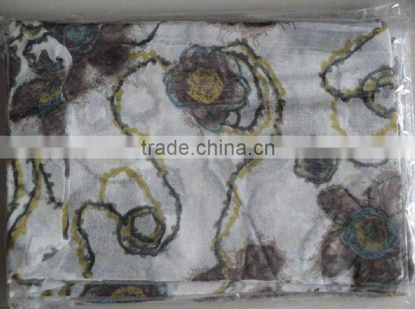 S208 beautiful lady's muslim long scarf