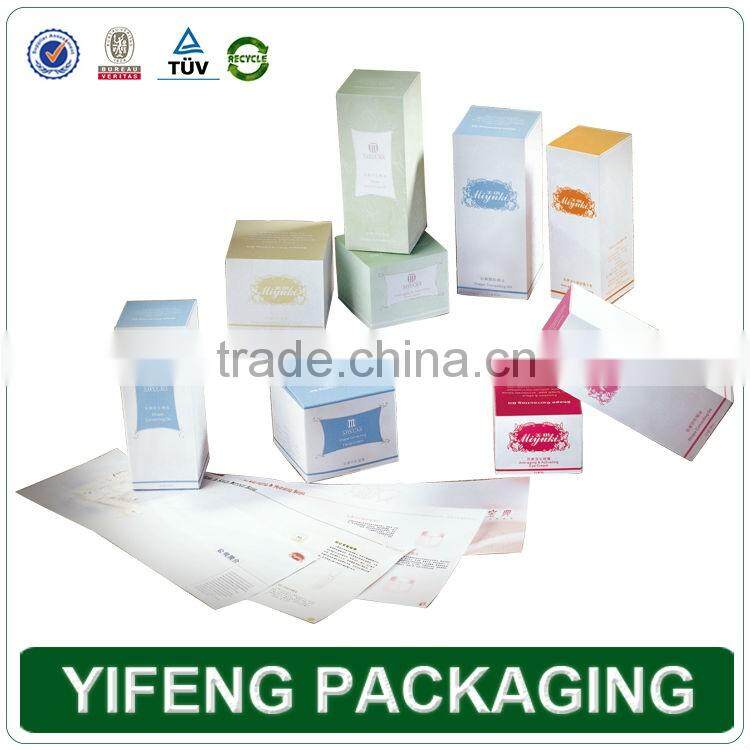 Cheap Custom Design Printed Folding Cosmetic Packaging Printed Boxes