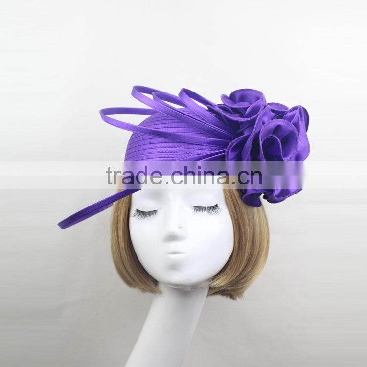 Unique Style Made of Satin Top Fascinator Hat For Women