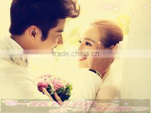 New Products Boy and Girl Romatic Creative Wedding Dress Card