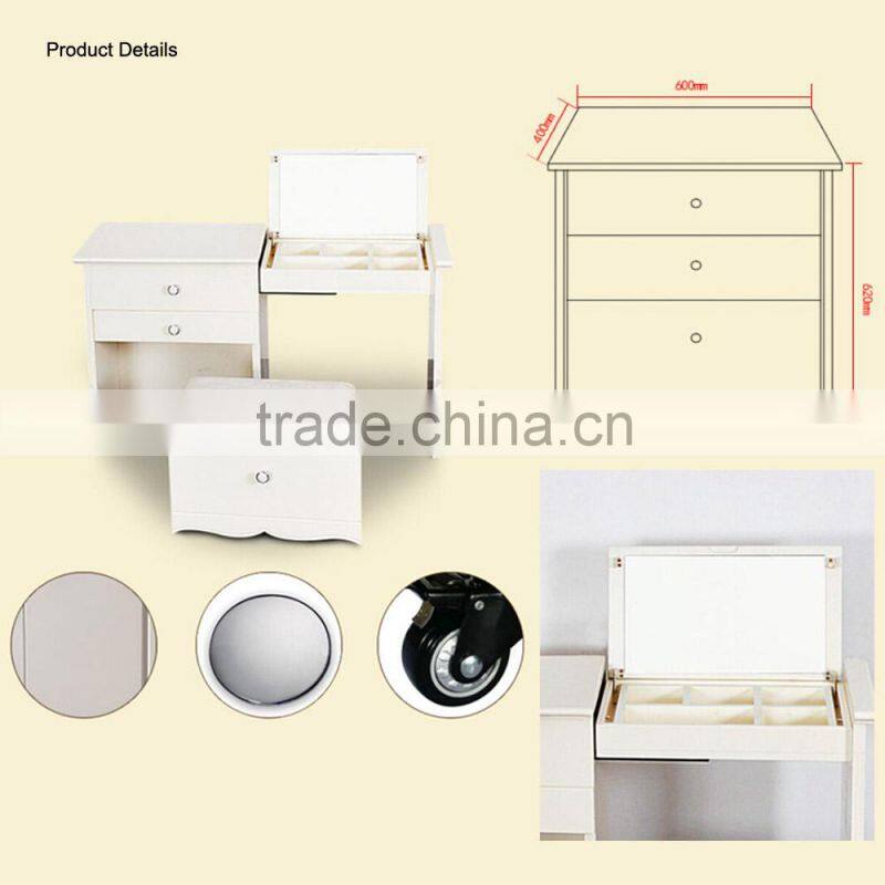 Multi-function computer desk and dresser