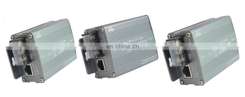 DK brand 2 in 1 power and signal lightning surge protector monitor network surge protector spd