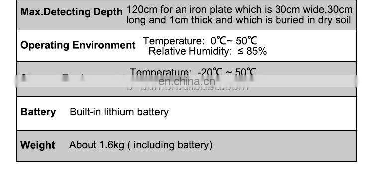 Best selling quality long range gold detector treasure hunting metal detector Trade Assurance online shop hot selling