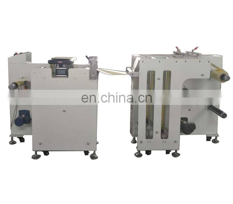 Copper clad unwind and rewind machine for wet process etching machine