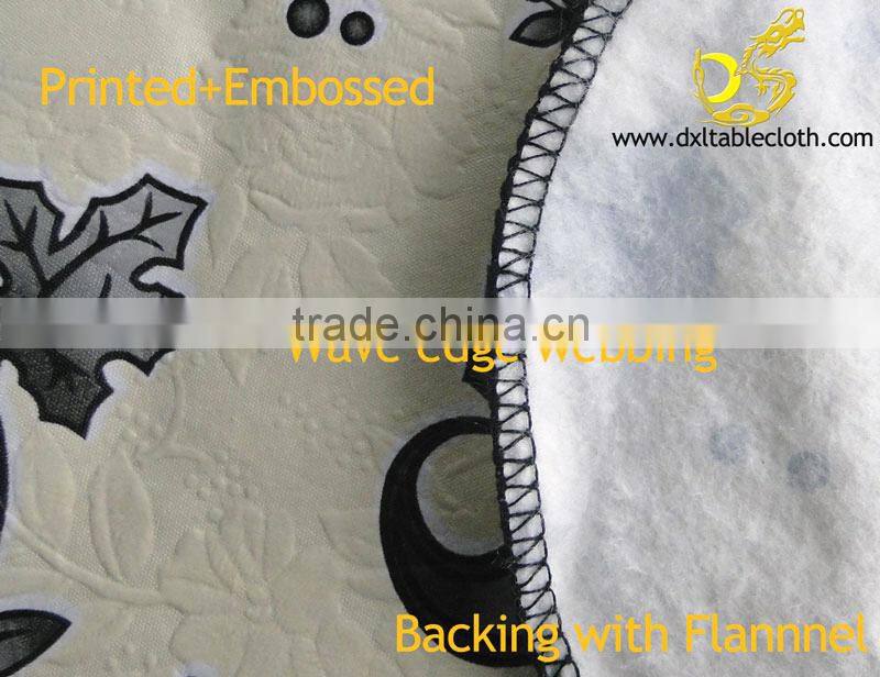 laser cut felt table runner sequin and beaded tulle fabric