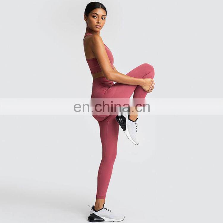 Yoga Bra Set 2021 Winter New Jumpsuit Women Fitness & Yoga Wear Zipper Yoga Set