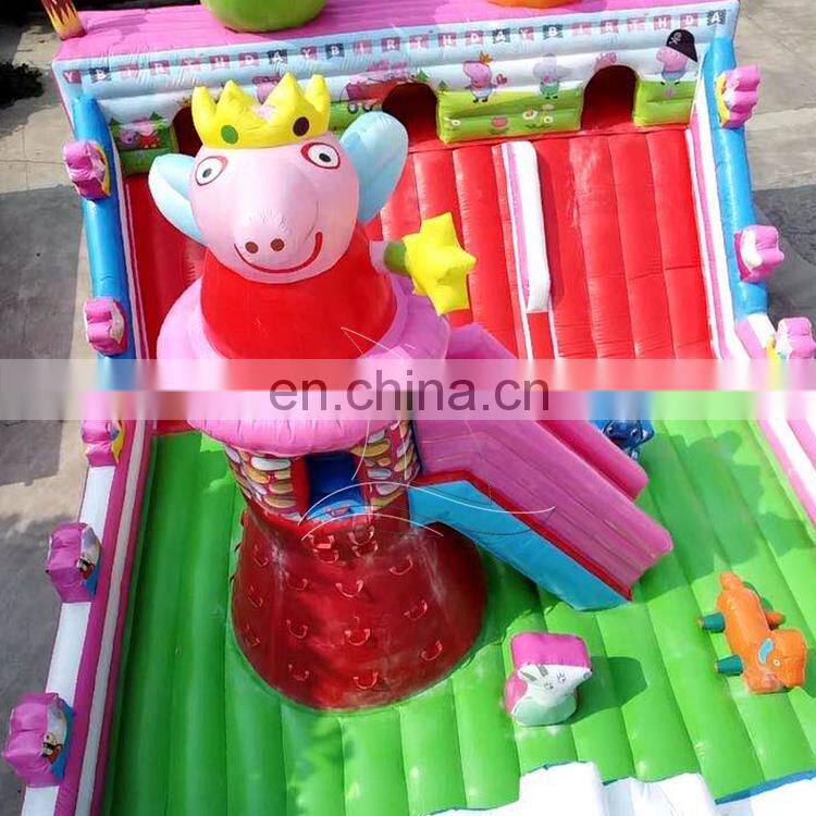 Cheap Inflatable Castle new design air bouncer inflatable trampoline slide For Sale