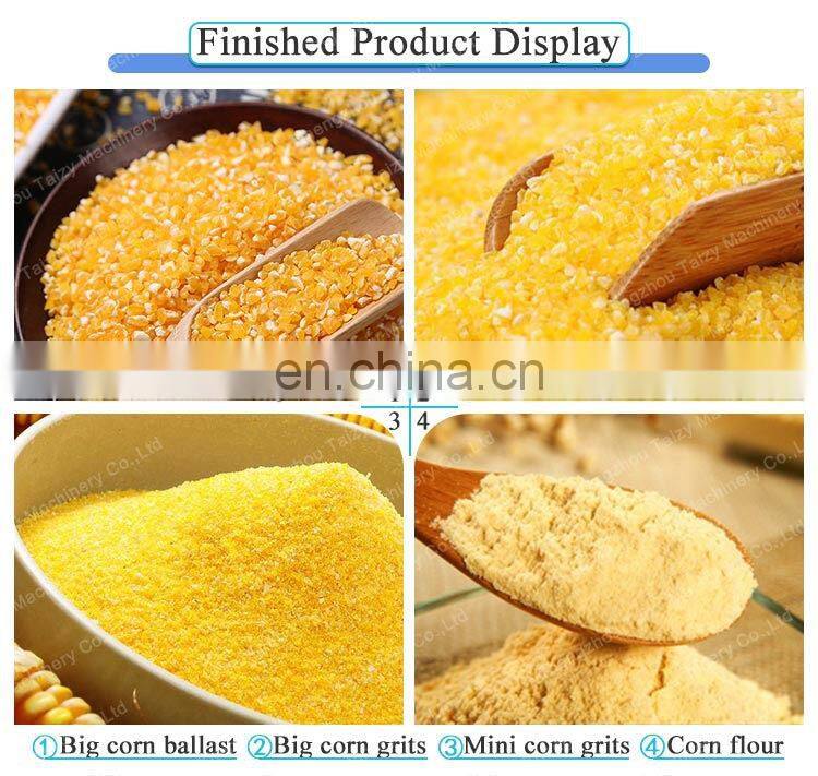 maize peeling and grits flour milling machine corn germ removing machine