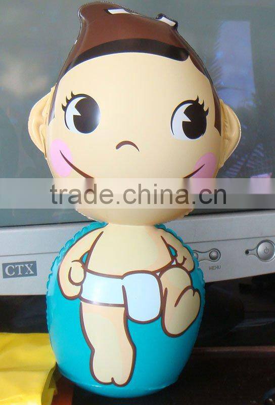 pvc inflatable animal bop bag/funny toy