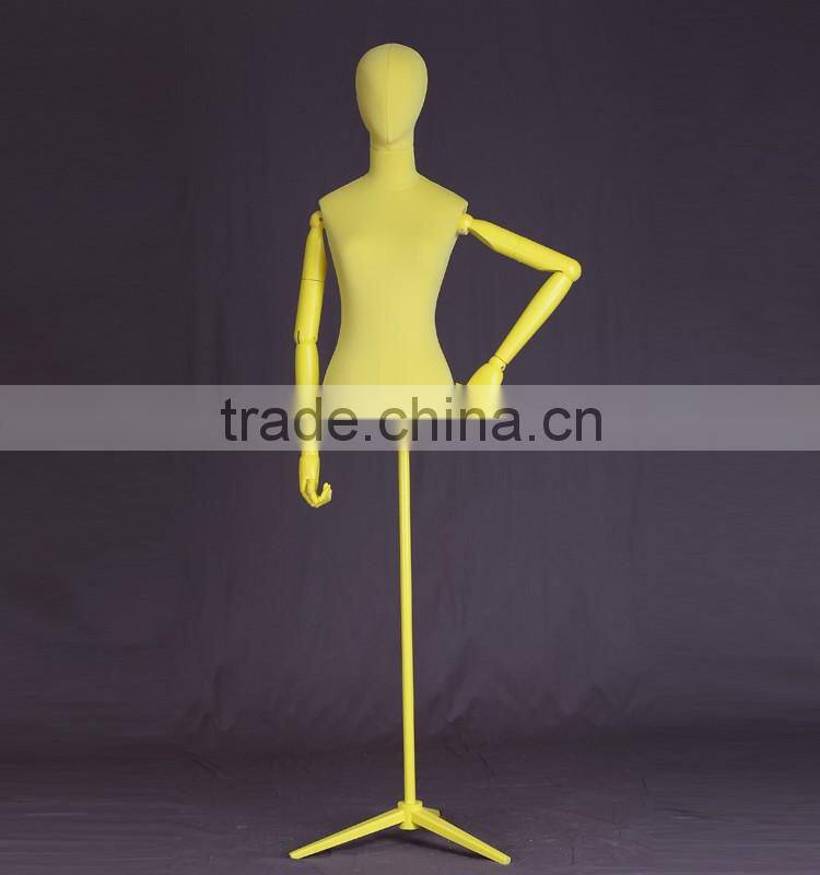 abstract fabric torso female mannequin