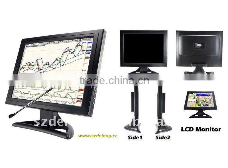 2013 TFT-LCD Touch Screen With VGA 15 POS Monitor
