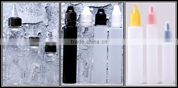 Wholesale e juice pet bottle 5ml plastic e liquid bottle with childproof cap e liquid bottle