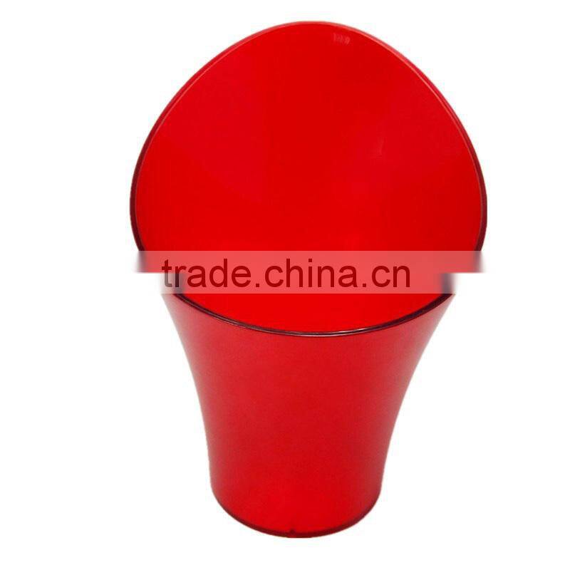 Ice Bucket, Food grade material plastic wine ice bucket, champange and beer ice bucket 5L