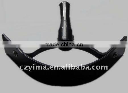 plastic horse sweat scraper with round handle