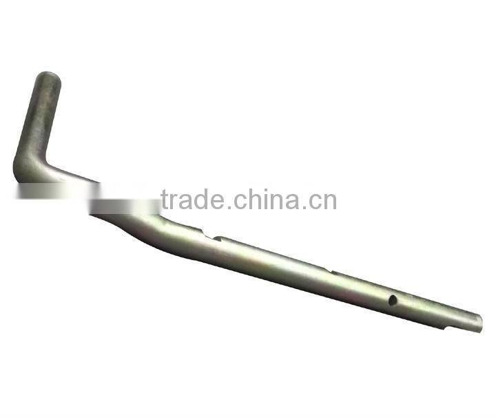 OEM ISO 9001 custom cnc hot dip galvanized curved stainless steel pipe tube support fabrication