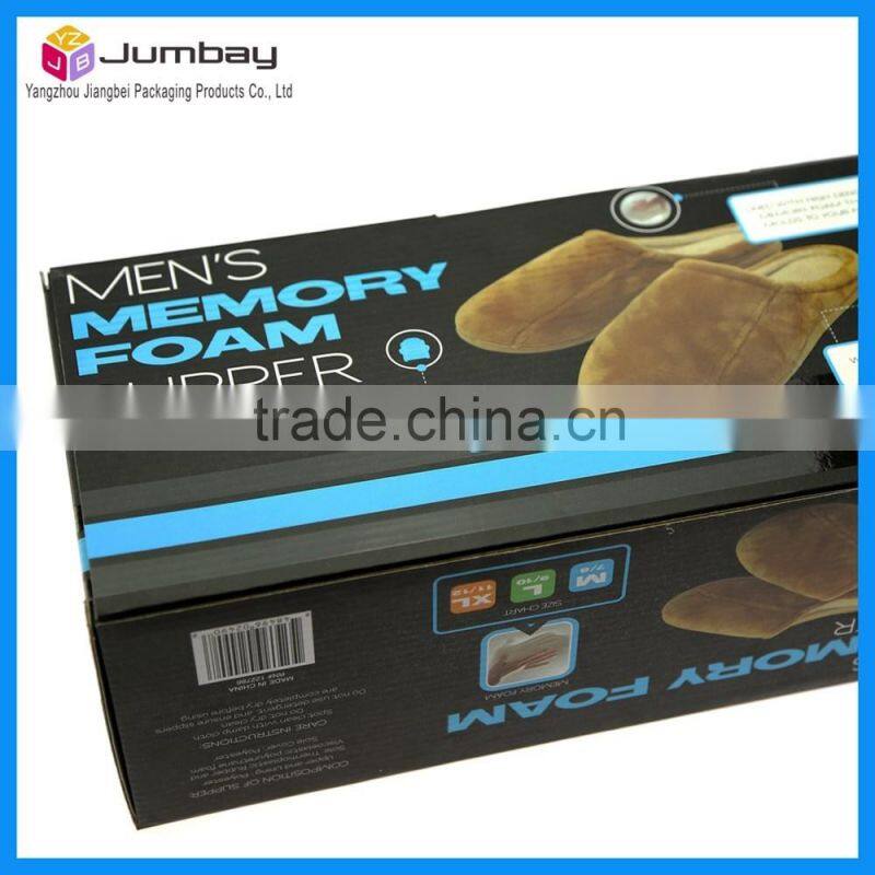 New High quality Paper Packaging Box for Slippers