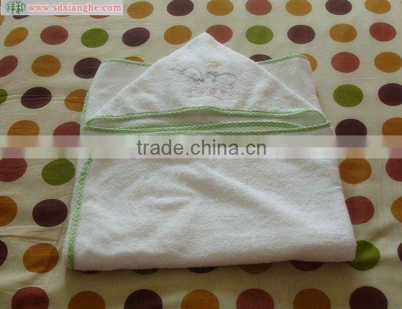 100% Cotton Beach Towel with Hood for Kids