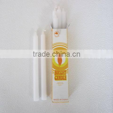 White Household Candle,Walmart Vendor, Candle Factory, 10 Years Production Experience