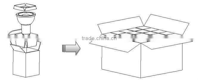 GU10 indoor led spotlight fixtures 7W 570lm BT-ECO7WGU10