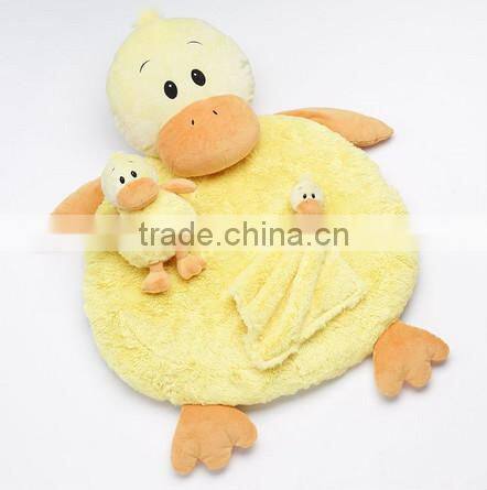 Plush duck play mats/animal play mats for children