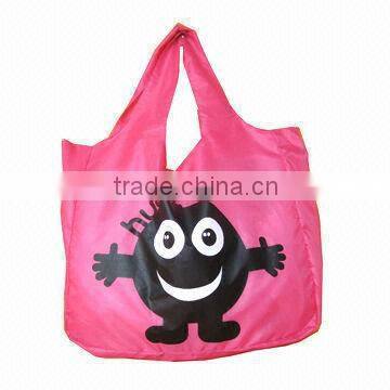 2016 promotional nylon/polyester Foldable Shopping Bag in pouch- Union Jack