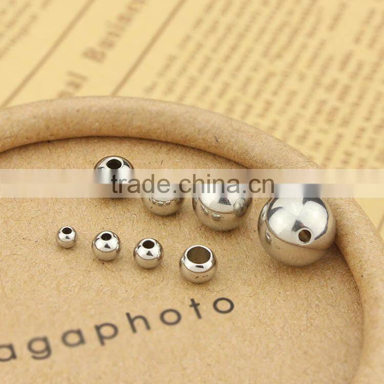 S817 Fashion stainless steel pumpkin spacer beads