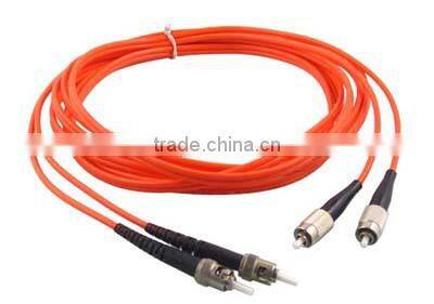High quality 50/125 ST/FC Multimode 3M Fiber Optic Patch Cord for comunication