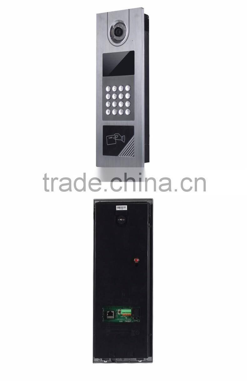 Smart multi apartment ip video intercom door phone