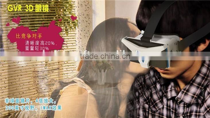 2016 New 3D VR headset glasses for smartphone mobile