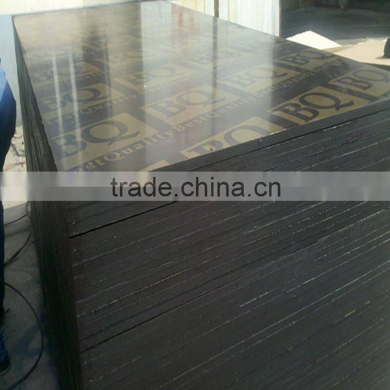 Non-slip marine plywood,Black film faced plywood