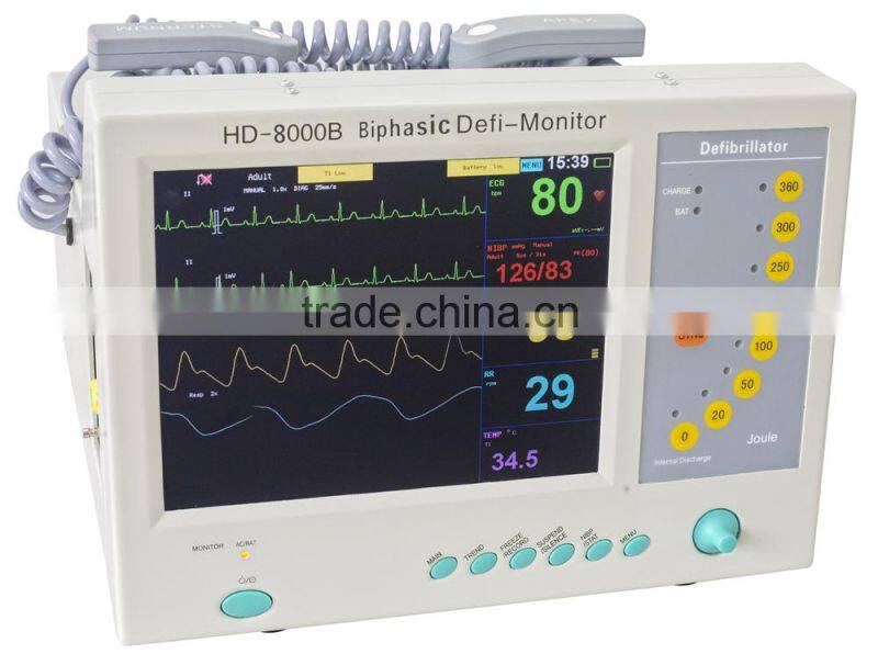 cheap price biphasic defibrillator monitor
