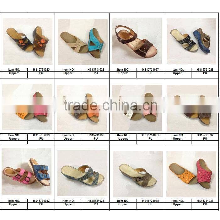 2016 Gladiator Sandals Women Female Beaded Flower FLat Summer Flip-flop flat Women's Shoes sandals