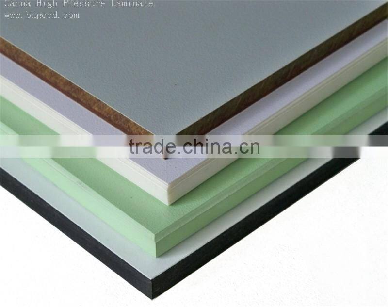 Bhgood glossy pink color hpl compact laminate stone cladding panels