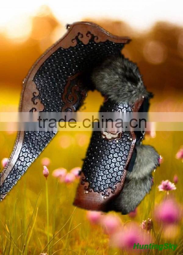 Archery Leather Bow Quiver And traditional leather Bow box For Archery Hunting shooting