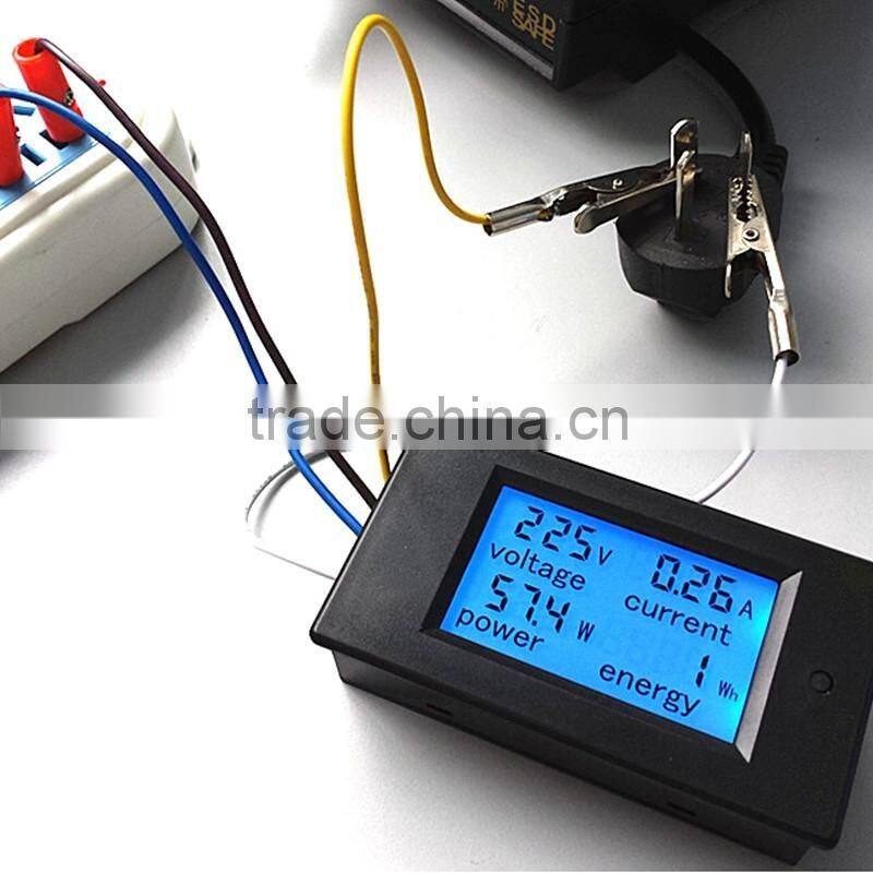PZEM-021 V2.0 4 in 1 meter Voltage Current Power Energy meter Gauge AC 80-260V/20A voltmeter Ammeter Watt Power Meter Tester