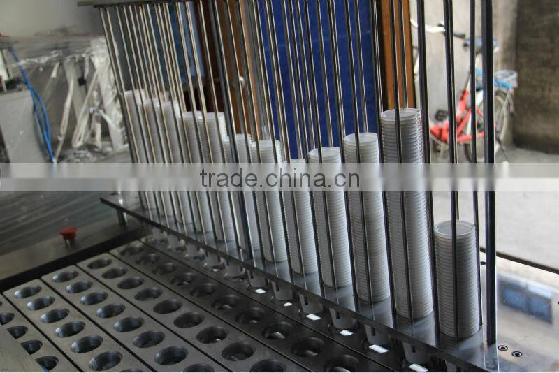 cheap automated custom powder cups filling sealing machine