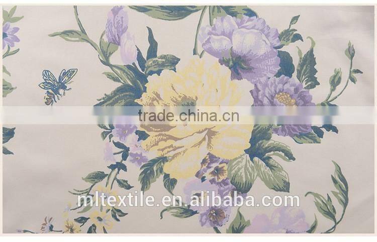 Colorful cotton wax print fabric printed for home textile fabric