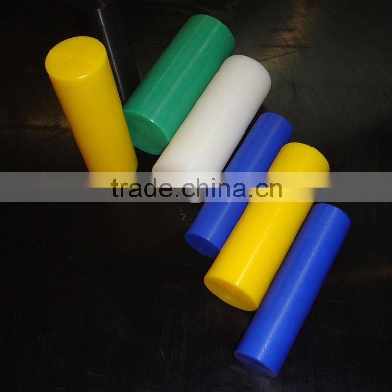 Cheap price 100% virgin material plastic rods nylon stick round bar 1000mm yellow cast mc nylon rod