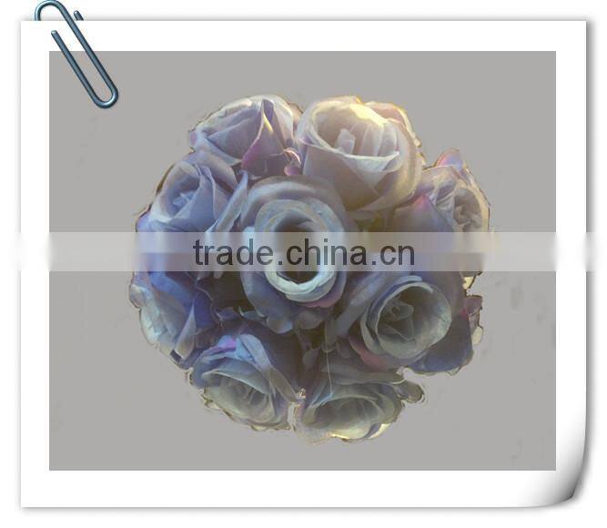 Factory direct home decoration purple decoration flower ball