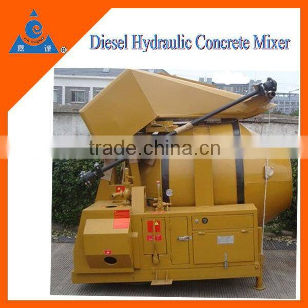 JZR350 self Loading Diesel Hydraulic Concrete Mixer